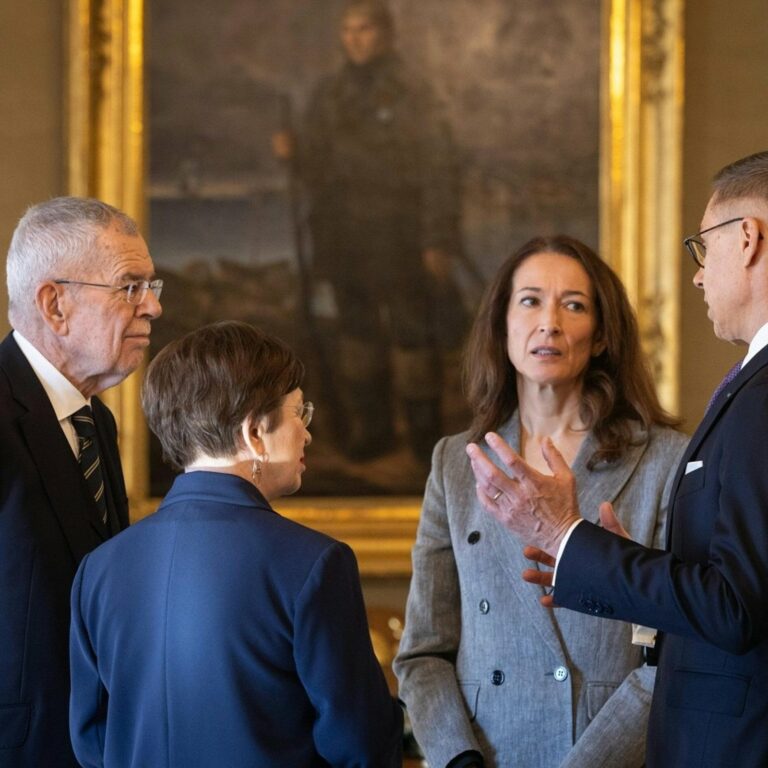 Van der Bellen in Finnland:  “Die Welt von gestern gibt es nicht mehr”
