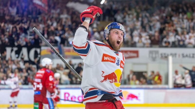 Vierter Finalsieg gegen den KAC: Salzburg ist Eishockey-Meister