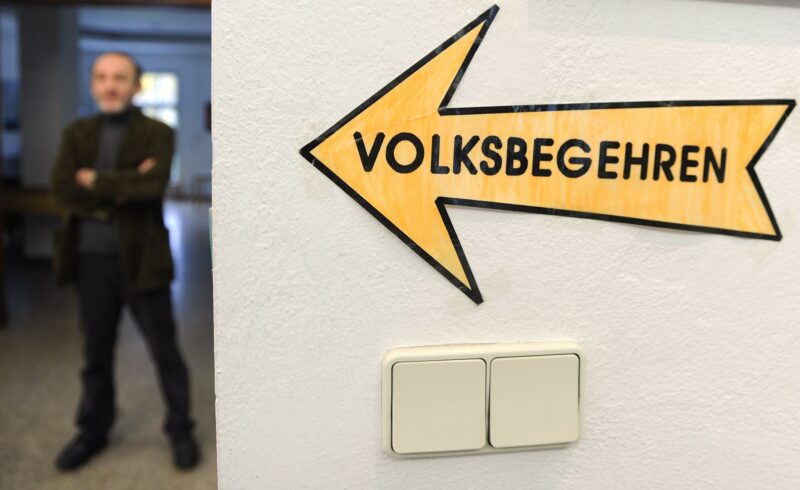 Volksbegehren gegen Volksbegehren scheiterte an 100.000er-Hürde