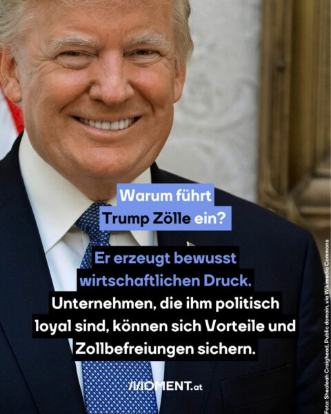 Was die Österreicher von Türkis-Rot-Pink und Trumps Zöllen halten