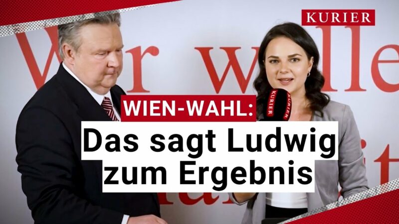 Wien-Wahl: Bürgermeister Ludwig reagiert auf Ergebnis