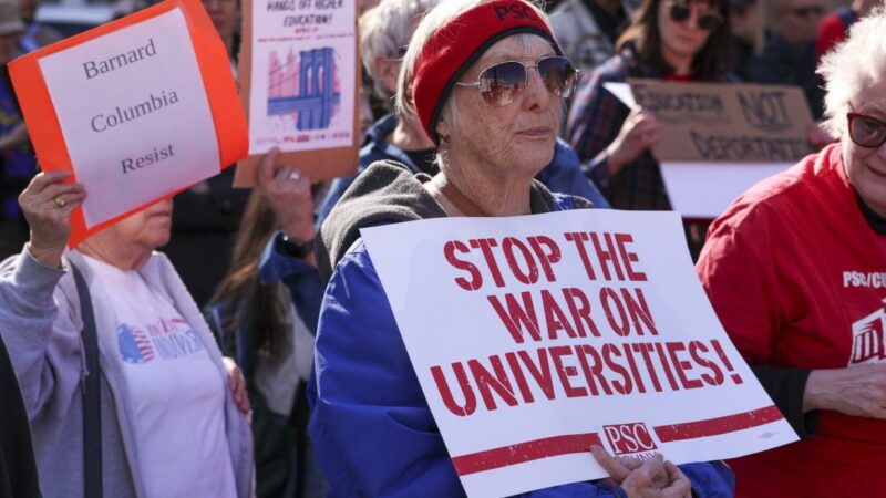 Wissenschaft gegen Trump: Mehr als 100 Unis kritisieren Hochschulpolitik