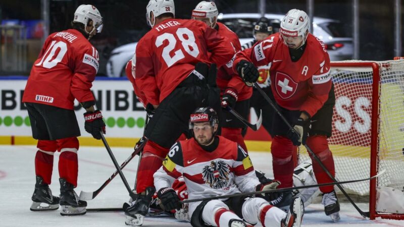 0:6 im Viertelfinale: Die Schweiz ließ Österreich keine Chance