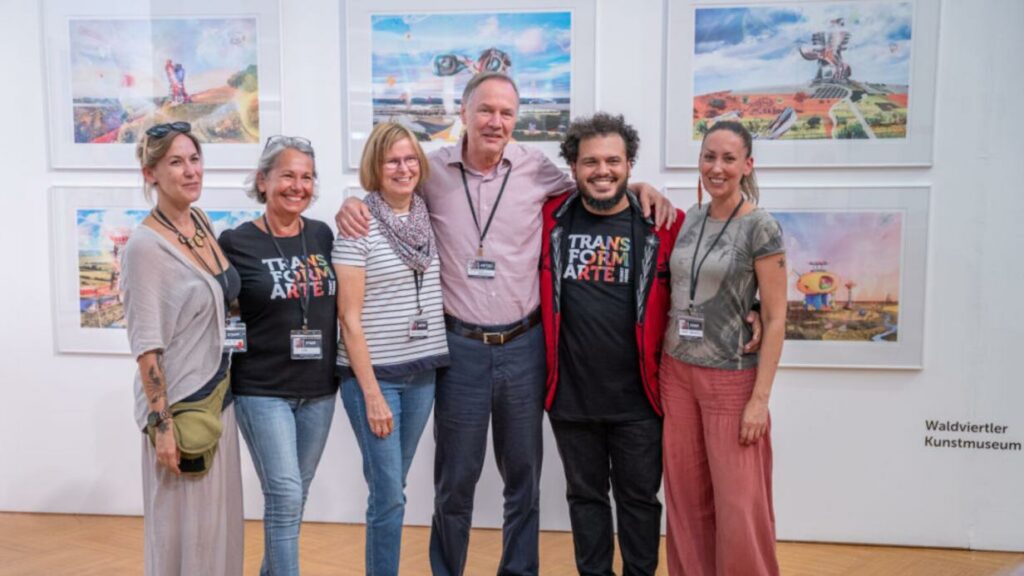 Alle zwei Jahre zieht die Kunst in die alte Pädak ein