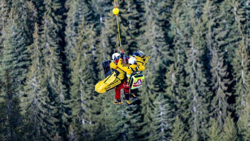 Alpinunfall bei Frastanz: 72-Jährige stürzt 100 Meter ab