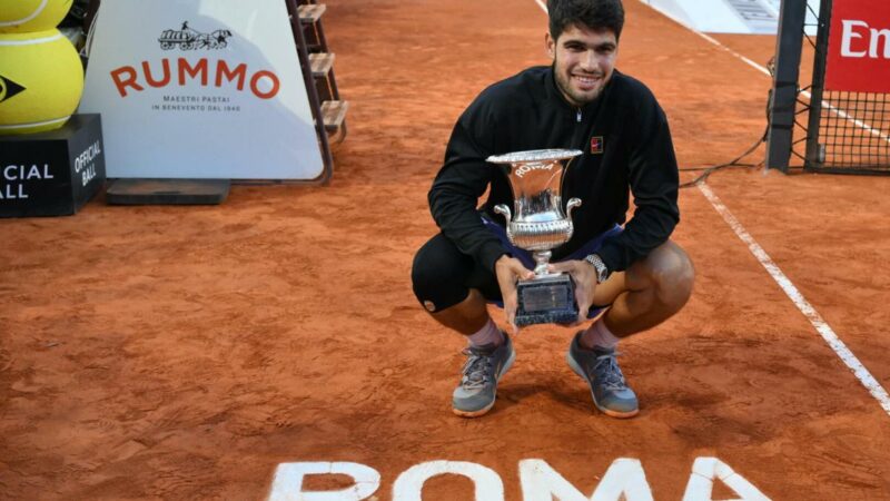 Bereit für die French Open: Alcaraz gewinnt in Rom Traumfinale gegen Sinner