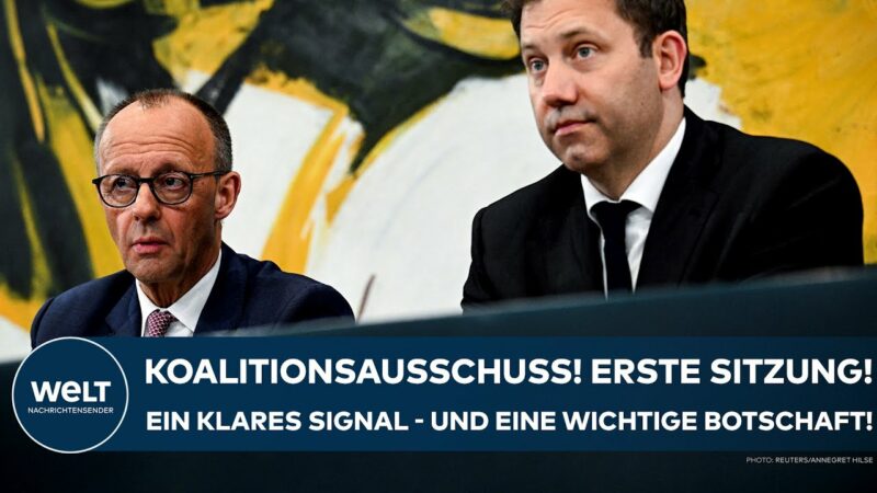 Die Regierung muss jetzt Signal setzen