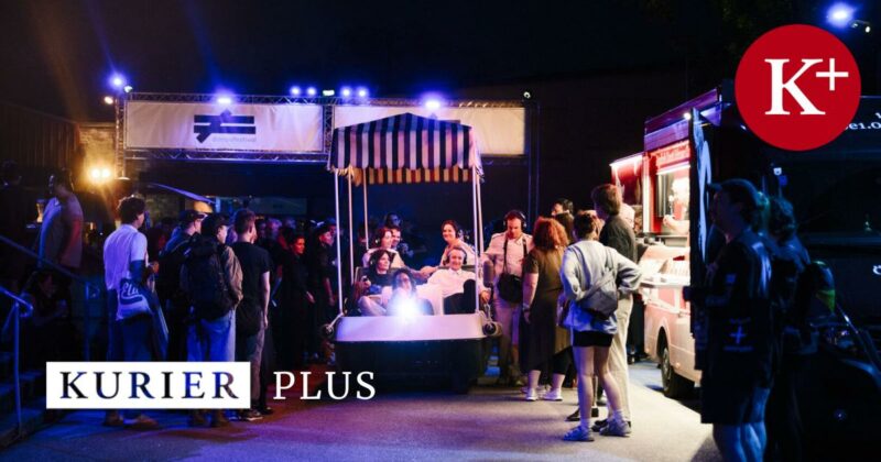 Donaufestival: Eine Kreuzfahrt mit dem Tretboot auf Rädern