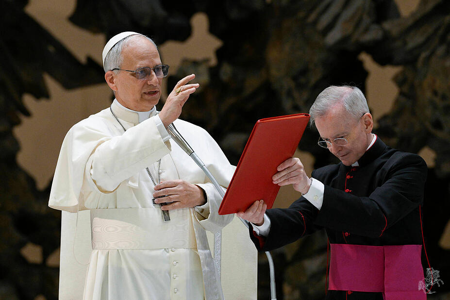 Erste Audienz: Neuer Papst ruft Medien zu “Entwaffnung der Worte” auf