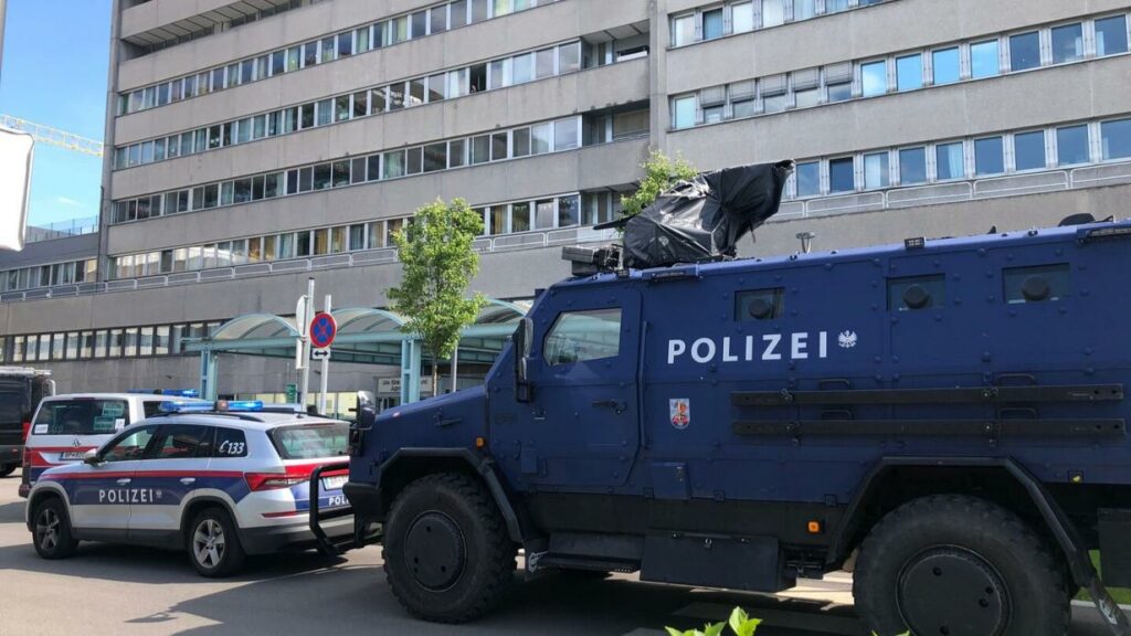 Festnahme: Amok-Alarm sorgte für Großeinsatz im AKH