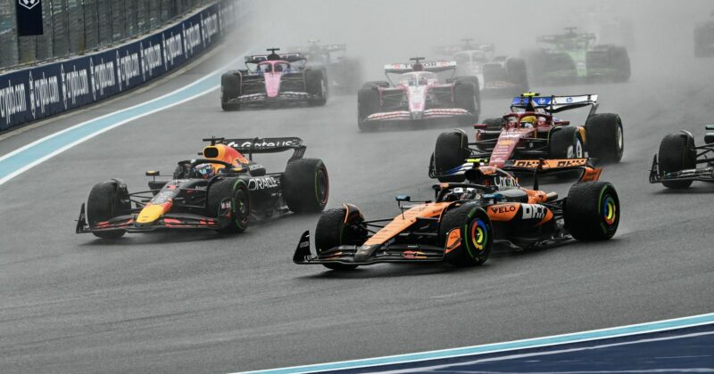 Formel 1: Norris gewinnt turbulenten Sprint in Miami