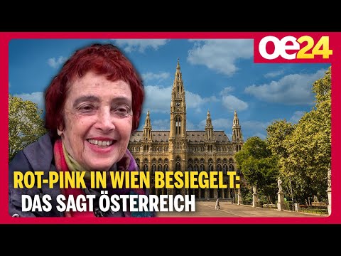Rot-Pink in Wien besiegelt: Das sagt Österreich