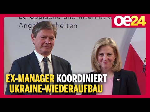 Ex-Manager koordiniert Ukraine-Wiederaufbau