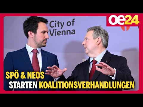 SPÖ & NEOS starten Koalitionsverhandlungen