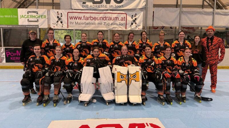 Inline Hockey: Premiere in Spanien für Tigers-Damen