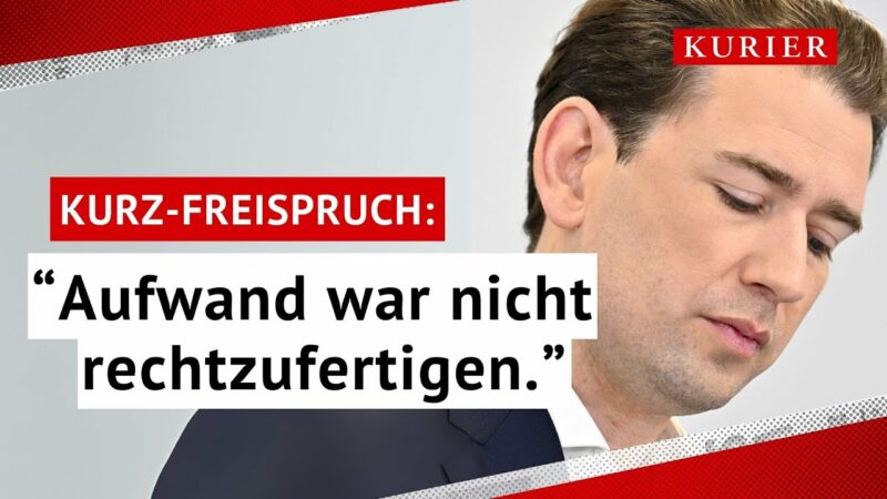 Kurz-Freispruch: Ex-Kanzler kritisiert Justiz nach Prozessende