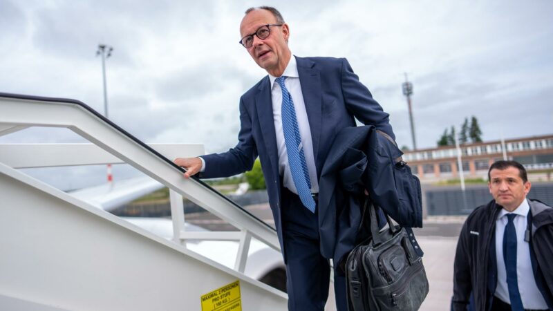 Merz am Donnerstag zu Antrittsbesuch bei US-Präsident Trump