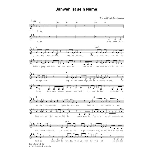 Musik als göttliches Geschenk: “Das darf ich weitergeben”