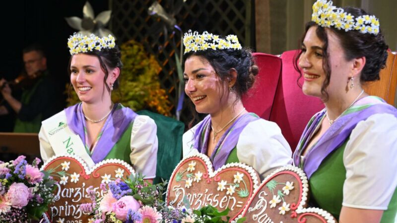 Neue Hoheiten gekürt: Das 65. Narzissenfest hat begonnen