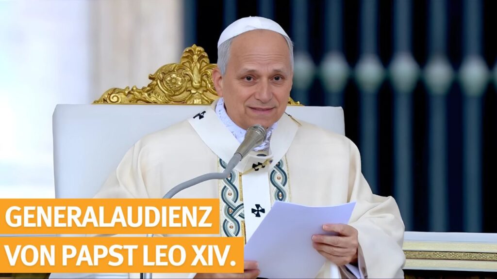 Papst Leo XIV. hält am Mittwoch seine erste Generalaudienz