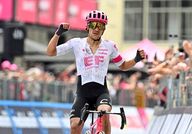 Radsport: Solosieg für Olympiasieger Carapaz beim Giro