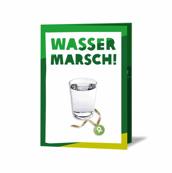 Rettet das Glas Wasser!