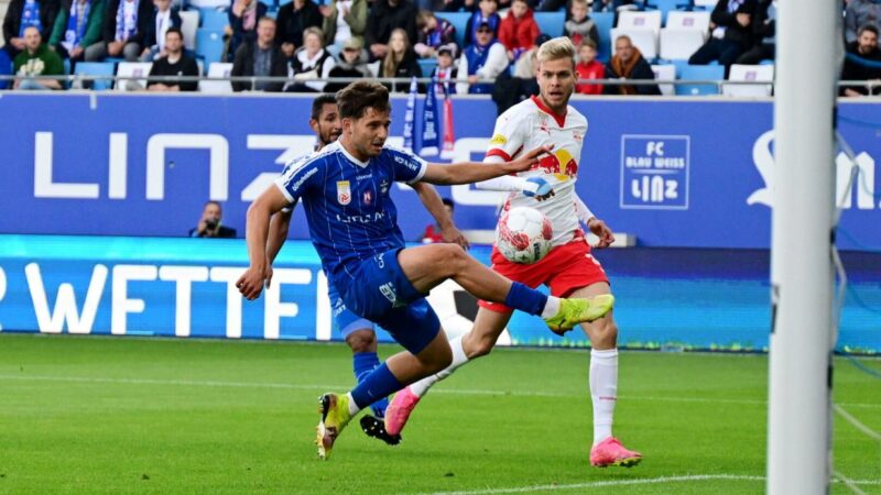 Salzburg wahrt die theoretische Chance auf die Champions League