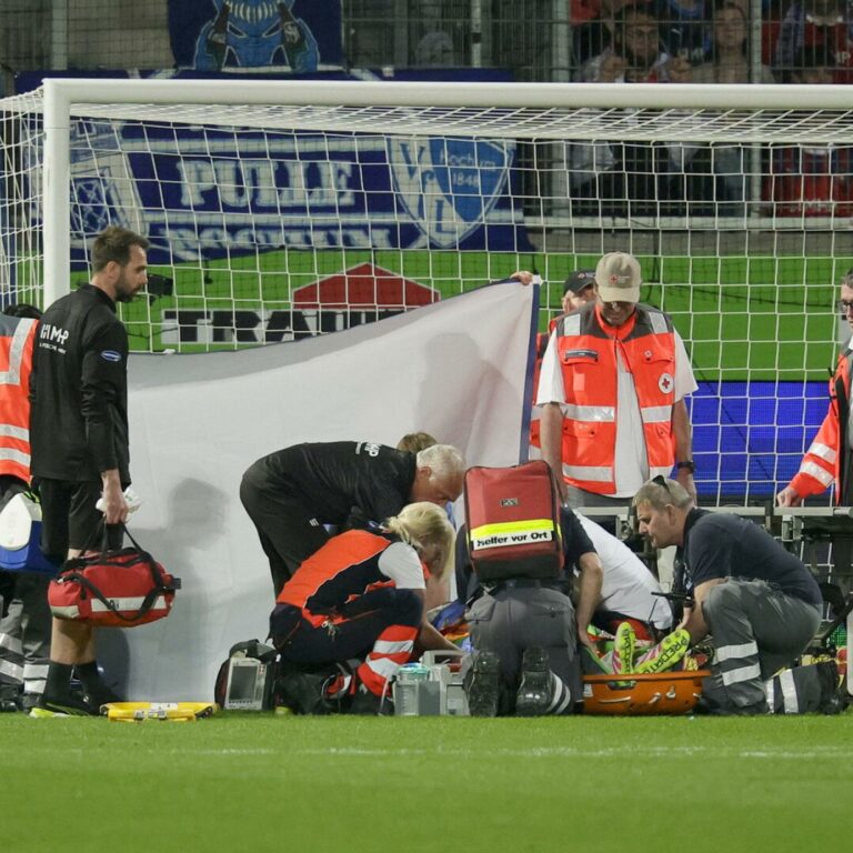 Schock bei Heidenheim: Torwart Kevin Müller nach Zusammenstoß bewusstlos