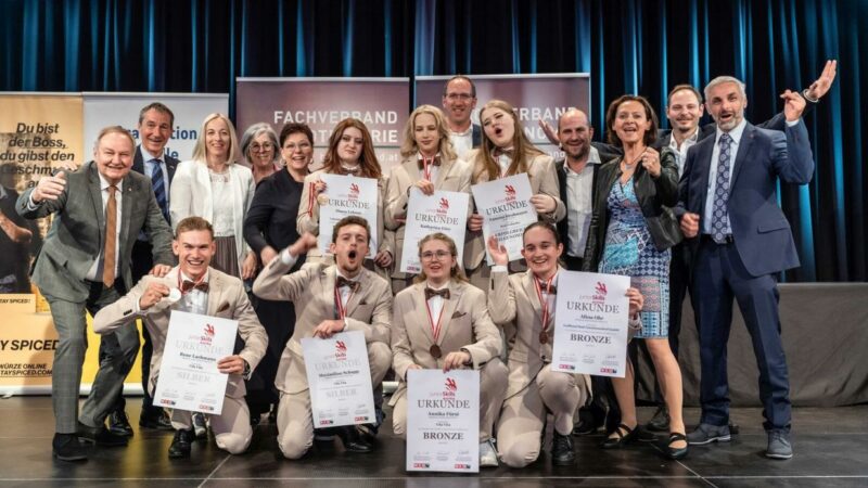 Sechs Medaillen für burgenländische Lehrlinge