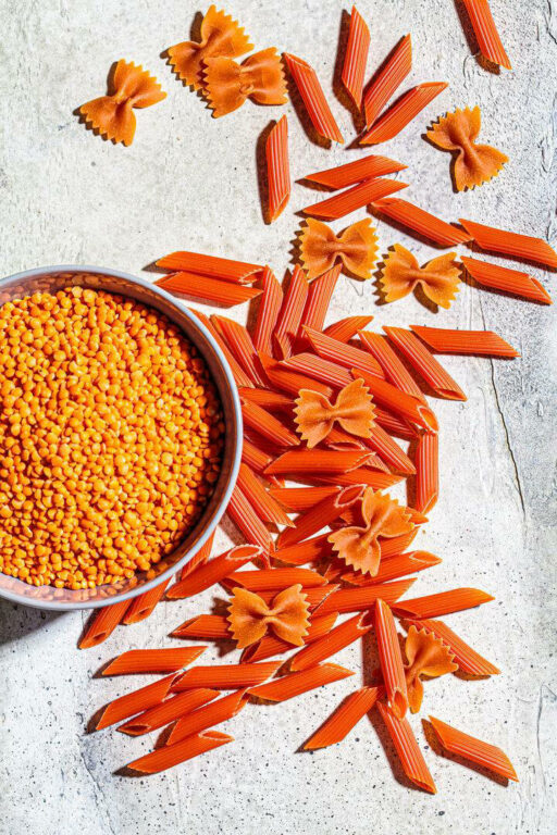 Spaghetti aus Linsen und Co: Die neue Power Pasta Spaghetti aus Linsen und Co: Die neue Power Pasta