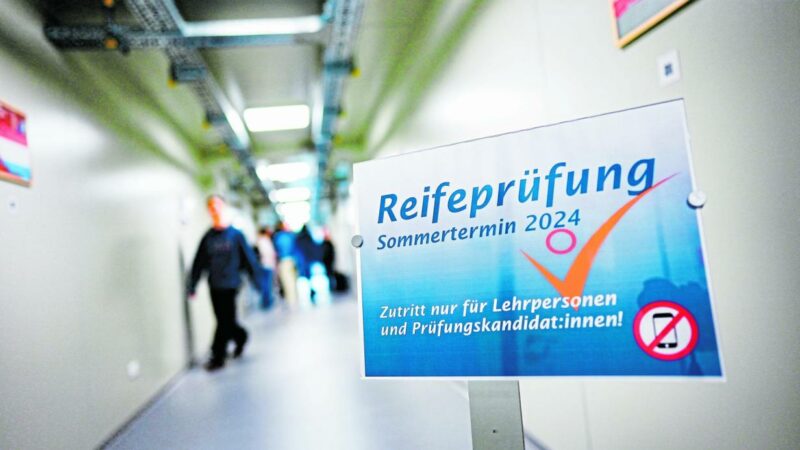 Von Maturierenden, Studierenden und Warmduschenden