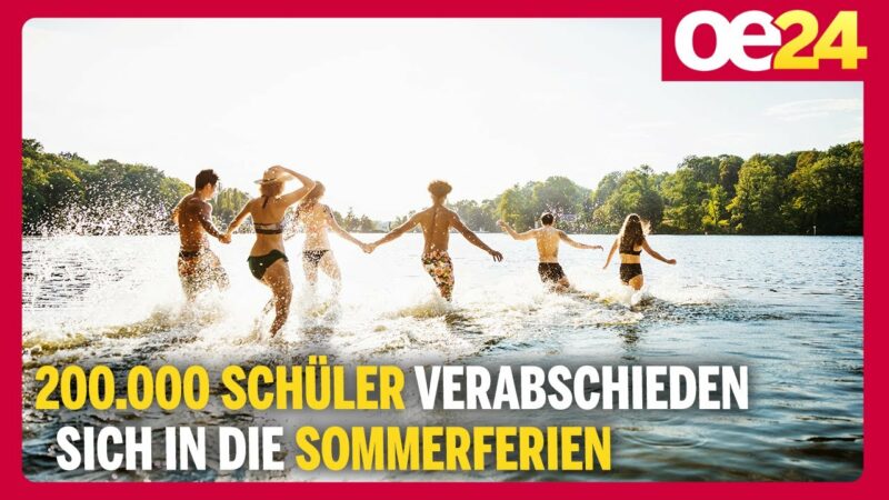 200.000 Schüler verabschieden sich in die Sommerferien