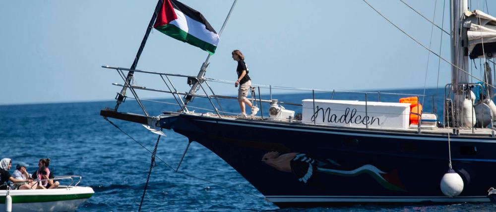Auf dem Weg nach Gaza: Israels Armee stoppt Boot mit Greta Thunberg