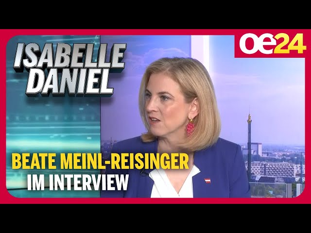 Außenministerin Beate Meinl-Reisinger im Interview | Isabelle Daniel