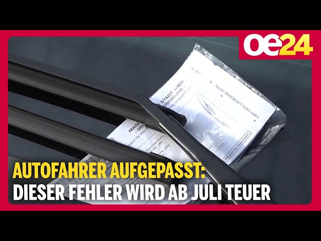 Autofahrer aufgepasst: Dieser Fehler wird ab Juli richtig teuer