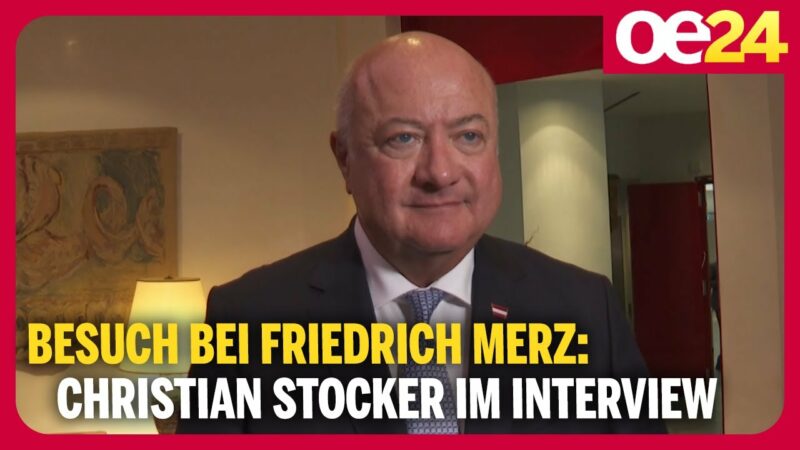 Besuch bei Friedrich Merz in Berlin: Christian Stocker im Interview