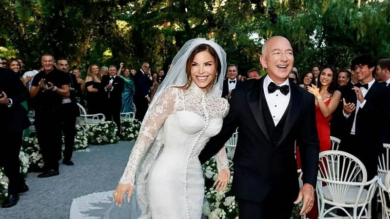 Bezos’ dreitägiges Hochzeitsfest in Venedig endet mit großer Party