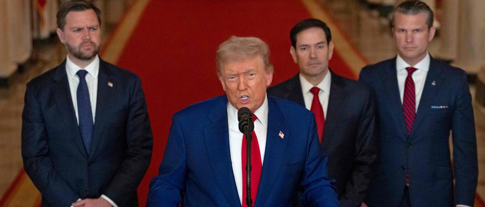 Bomben auf den Iran: Was Trump mit dem US-Kriegseintritt riskiert