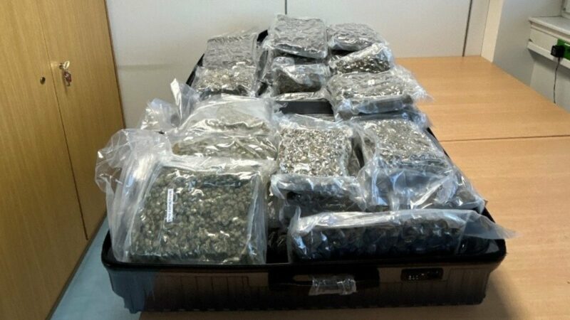 Brite landete mit 16 Kilo Cannabis in Wien-Schwechat