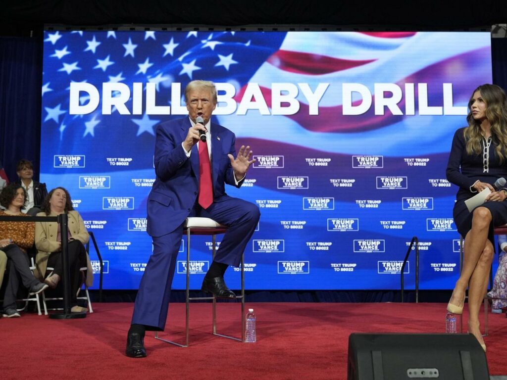 „Drill, Baby, drill“, sagt Trump:  In Alaska darf nach Öl gebohrt werden