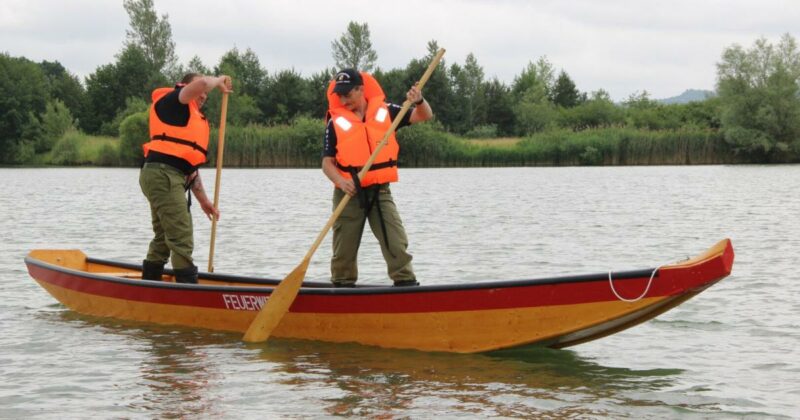 Feuerwehr hat am Badesee Königsdorf neue Zille im Einsatz