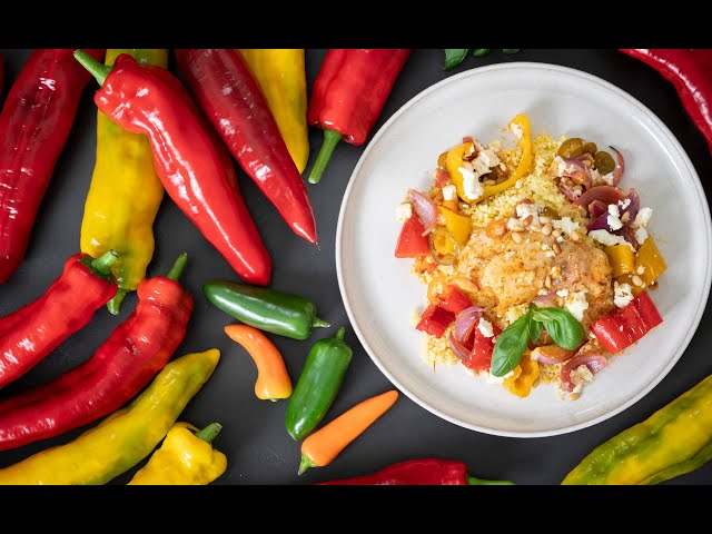 Gartenfrisch aus dem Kochsalon: One Pan Chili-Paprika Huhn