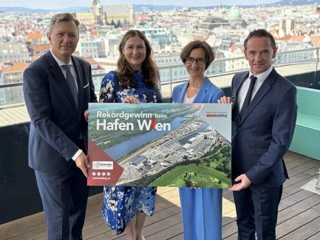 Hafen Wien mit Rekordgewinn