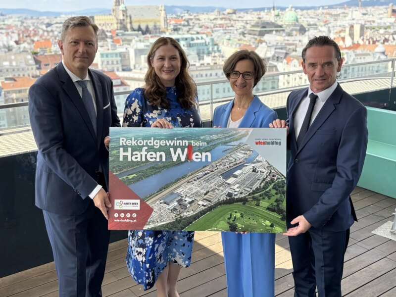 Hafen Wien mit Rekordgewinn