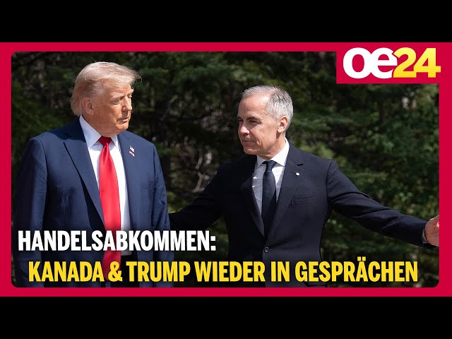 Handelsabkommen: Kanada & Trump wieder in Gesprächen