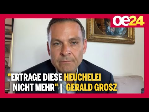 “Ertrage diese Heuchelei nicht mehr” | @geraldgrosz