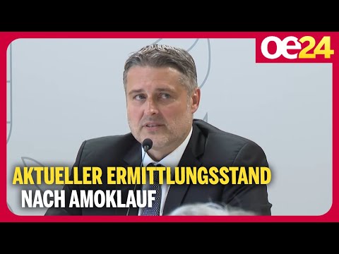 Aktueller Ermittlungsstand nach Amoklauf | Michael Lohnegger (Leiter LKA Steiermark)