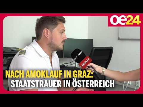 Nach Amoklauf in Graz: Staatstrauer in Österreich | Stefan Loseries (Rotes Kreuz Steiermark