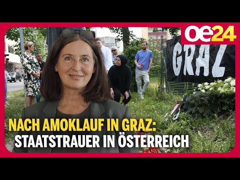 Nach Amoklauf: Staatstrauer in Österreich | Grazer Bürgermeisterin Elke Kahr