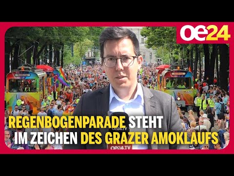Regenbogenparade steht im Zeichen des Grazer Amoklaufs